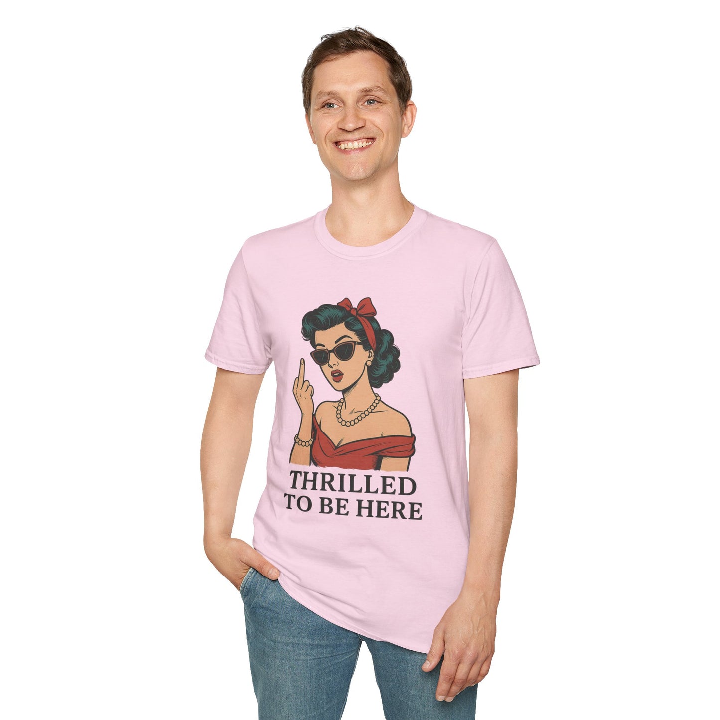Vintage Pin Up Girl Graphic Tee, Stylish Casual Wear, Gifts for Her, Funny T-Shirt, Summer Fashion