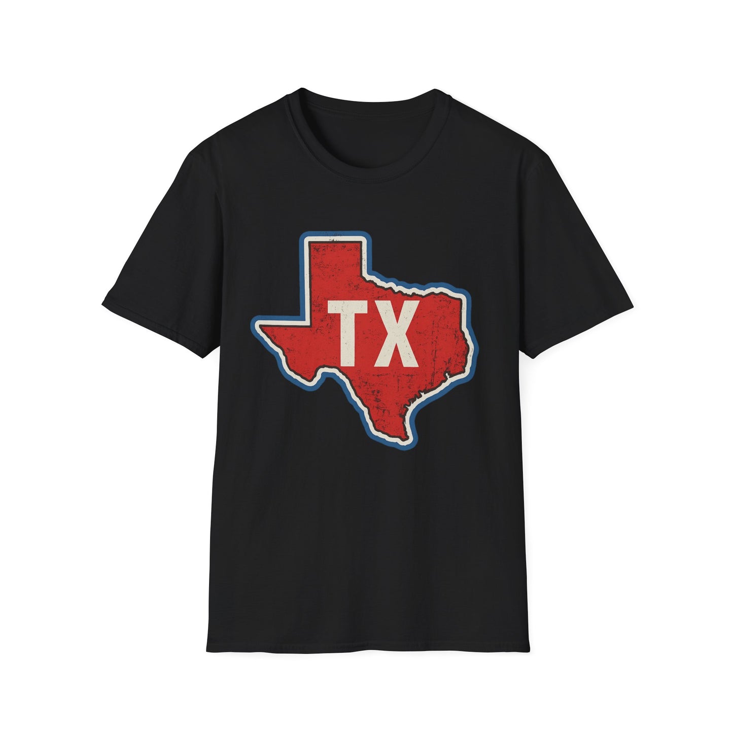Texas State TX Map Shirt Bold Red Lone Star Tee Gift for Texans Southern Pride Fans of Texas Culture and Road Trip Junkies Who Love the Republic Vibe