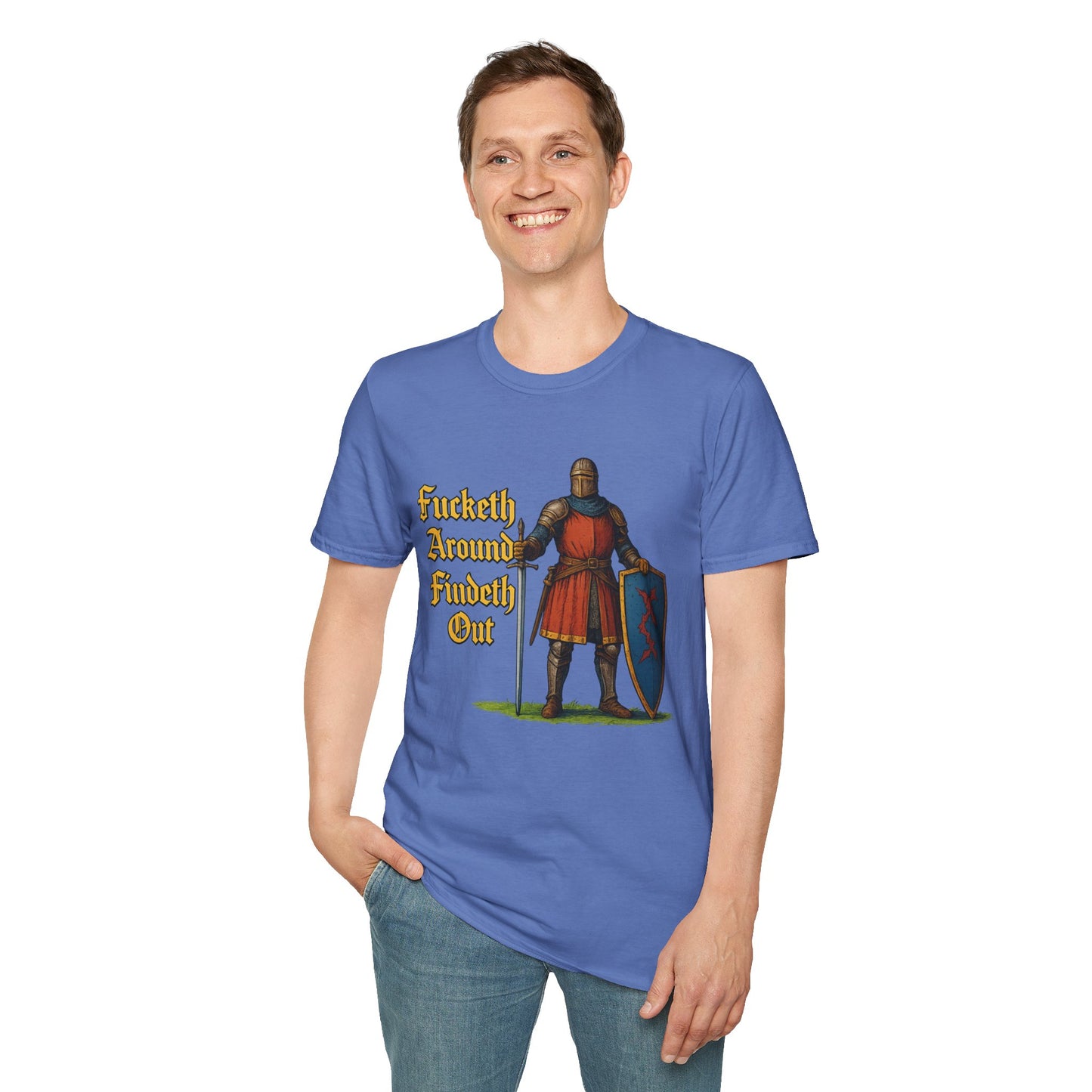Fafo knight Unisex Softstyle T-Shirt