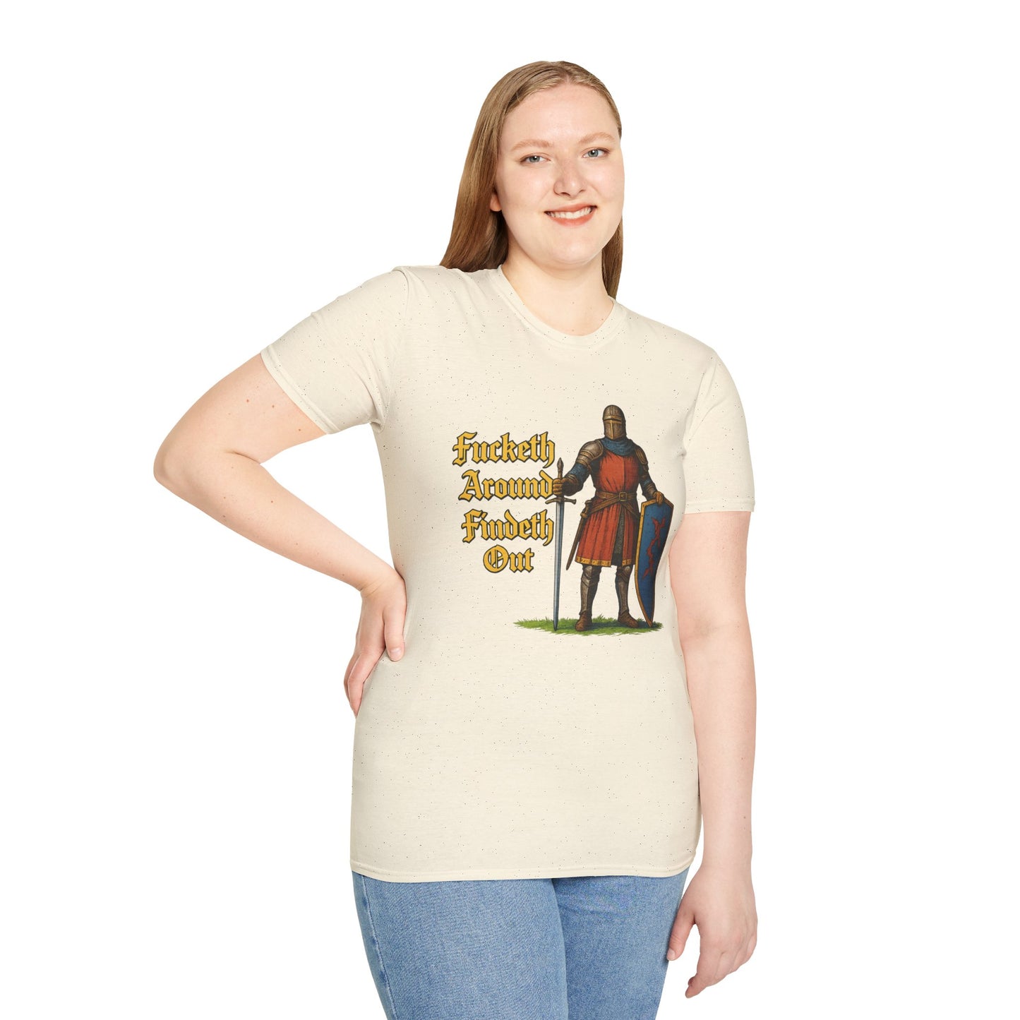 Fafo knight Unisex Softstyle T-Shirt