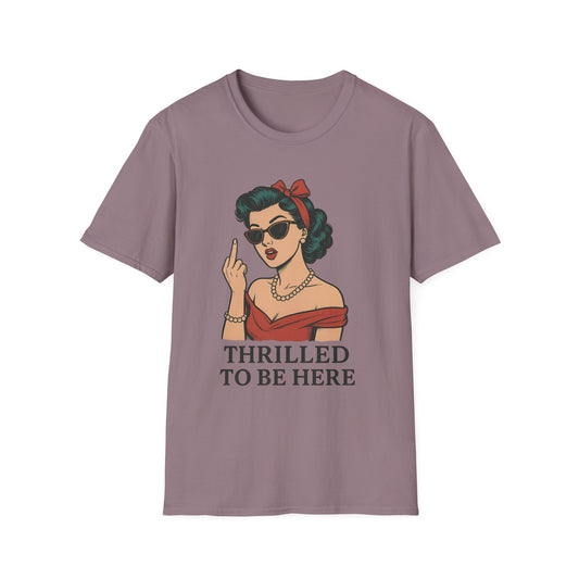 Vintage Pin Up Girl Graphic Tee, Stylish Casual Wear, Gifts for Her, Funny T-Shirt, Summer Fashion