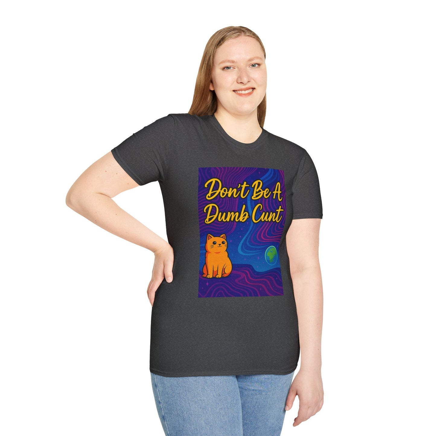 Funny Cat T-Shirt, Unisex Tee for Pet Lovers, Birthday Gift, Humor Shirt, Casual Wear, Unique Graphic Tee
