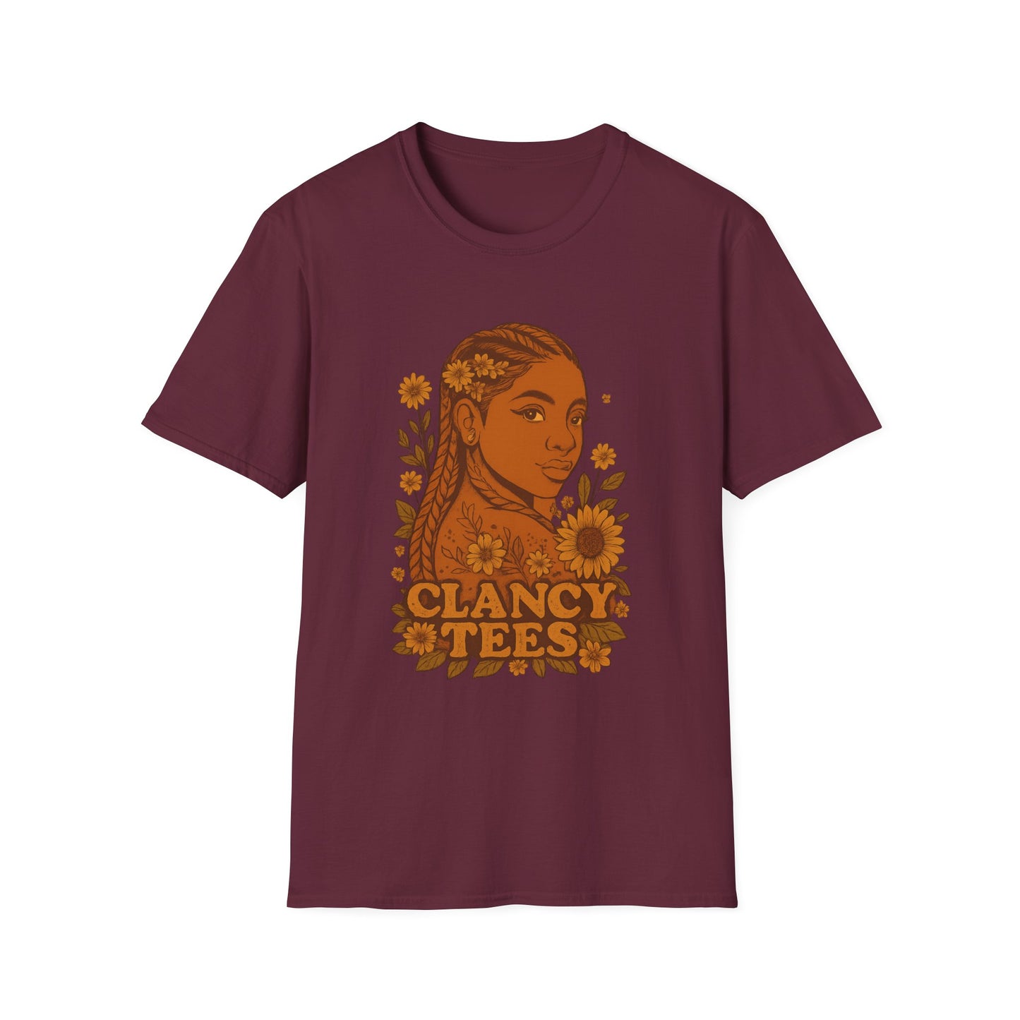 Bohemian Floral Graphic Tee | Unisex Softstyle T-Shirt, Casual Wear, Summer Fashion, Gift for Friends, Vintage Vibe