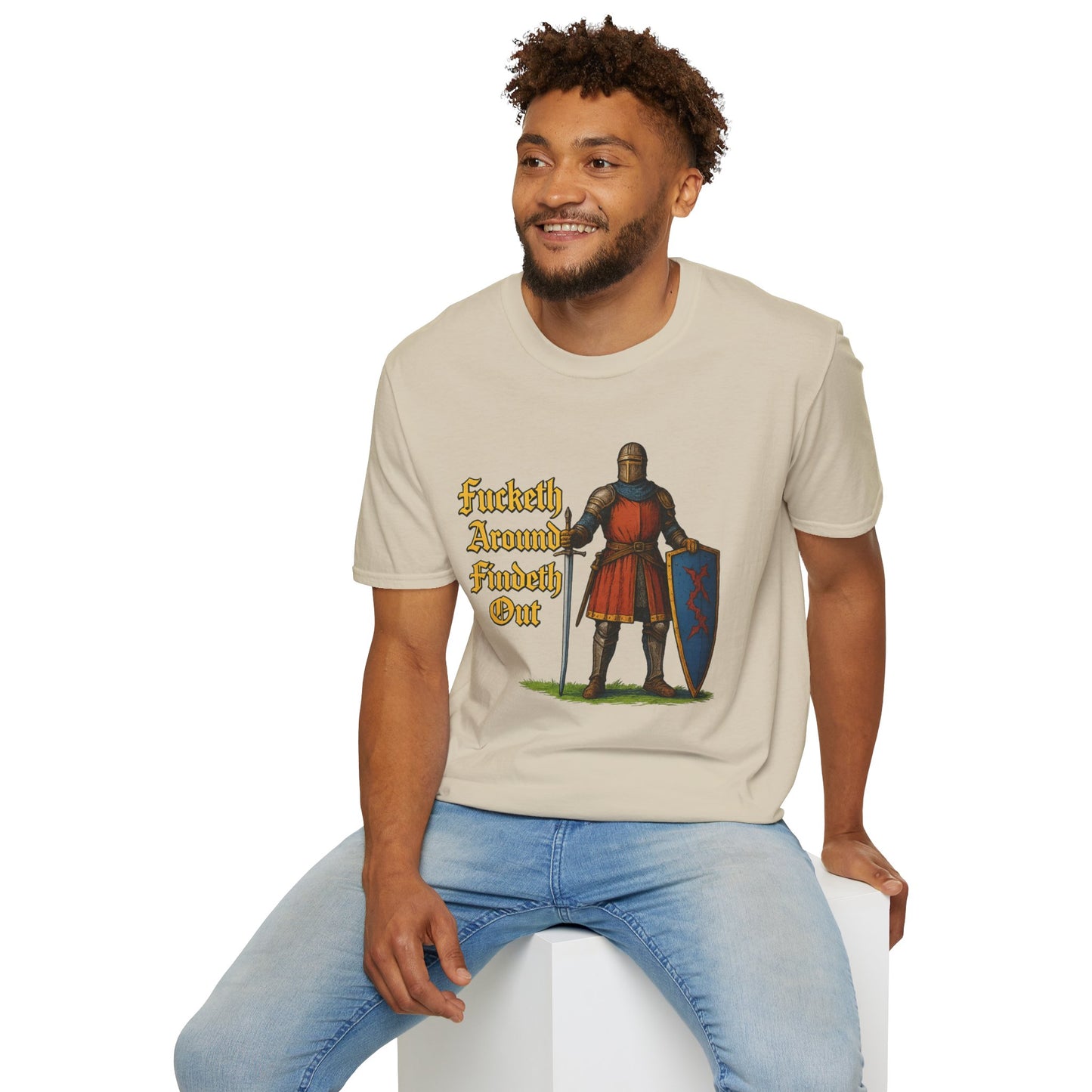 Fafo knight Unisex Softstyle T-Shirt