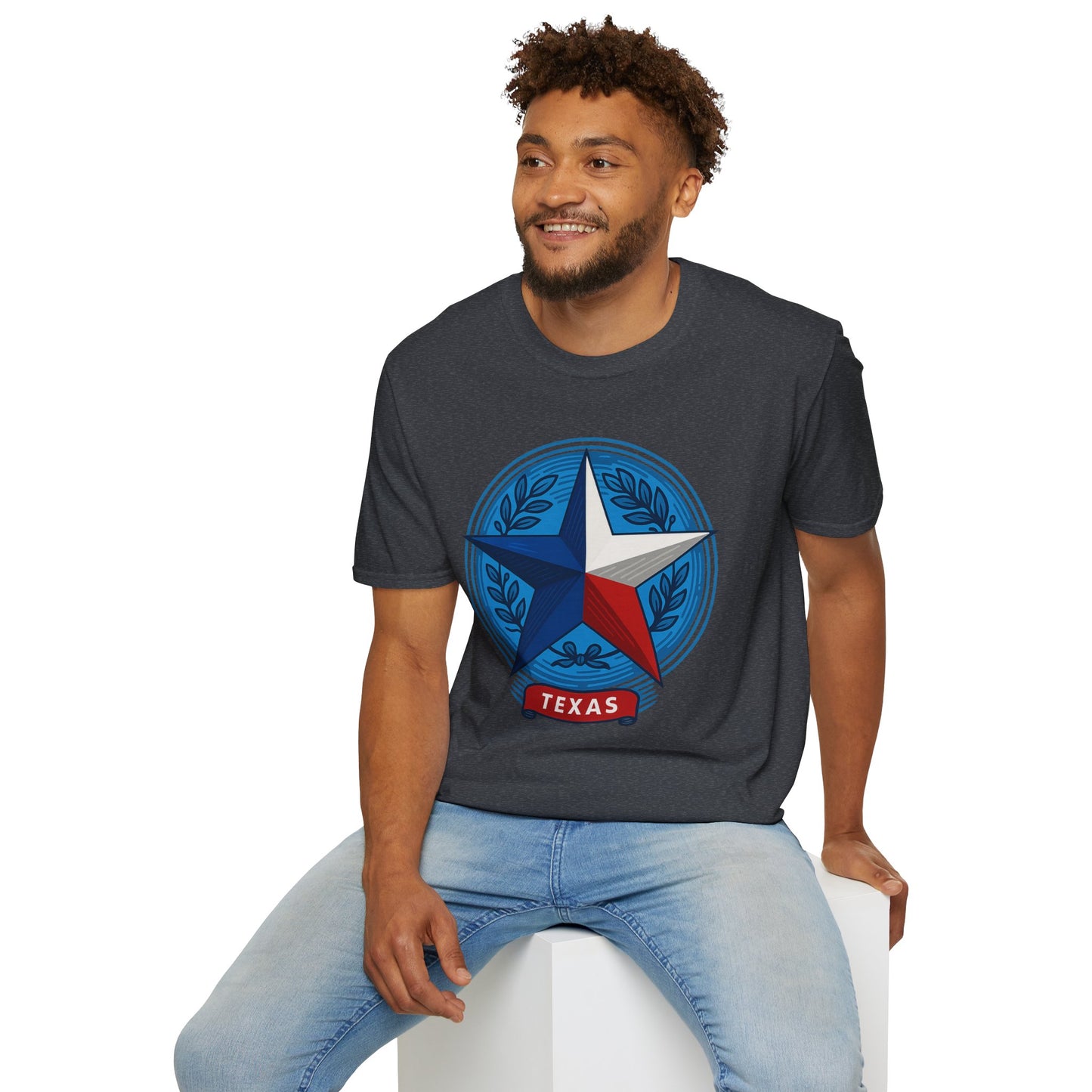 Texas Star State Seal Shirt – Vintage Texas Pride Graphic Tee – Lone Star Symbol Shirt – Gift for Texans and Southern Heritage Fans
