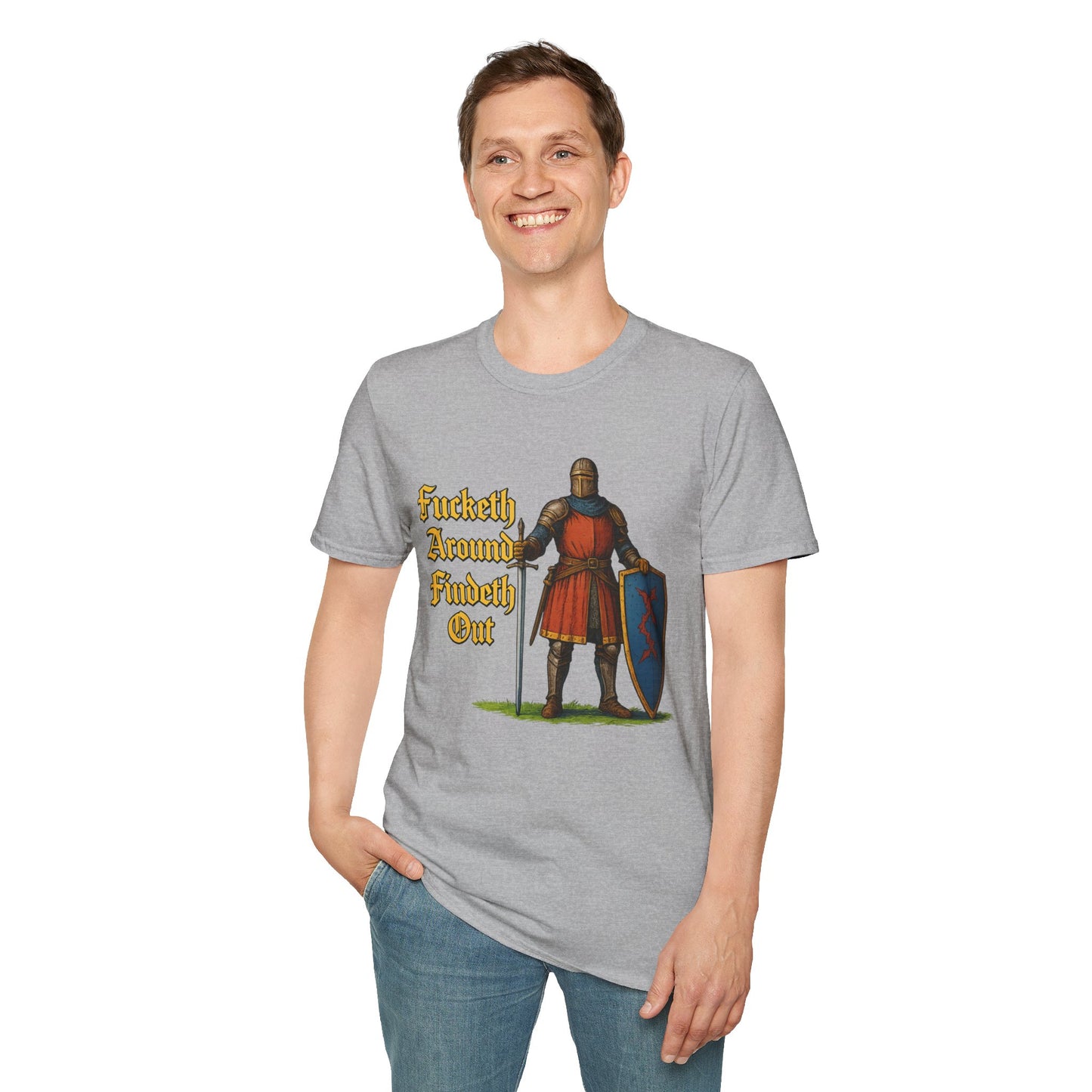 Fafo knight Unisex Softstyle T-Shirt