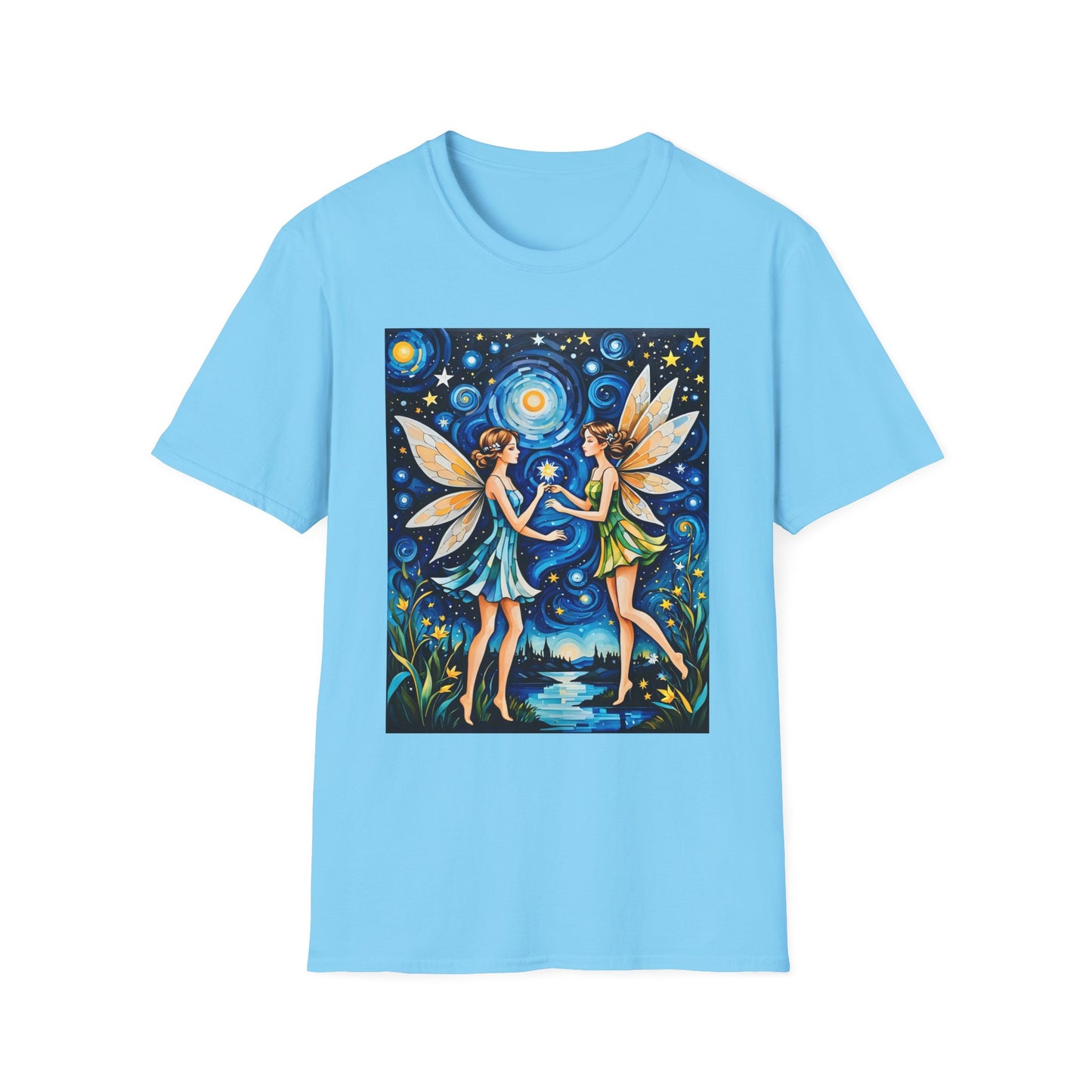 Enchanted Fairy T-Shirt, Magical Tees, Fantasy Apparel, Gift for Dreamers, Boho Style, Celestial Fashion, Nature Lover Shirt