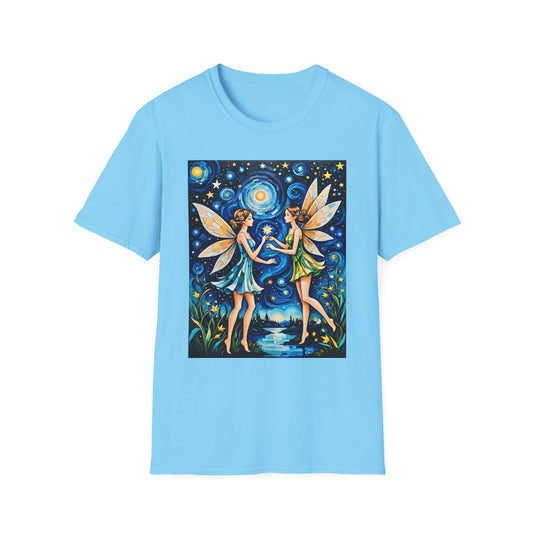 Enchanted Fairy T-Shirt, Magical Tees, Fantasy Apparel, Gift for Dreamers, Boho Style, Celestial Fashion, Nature Lover Shirt