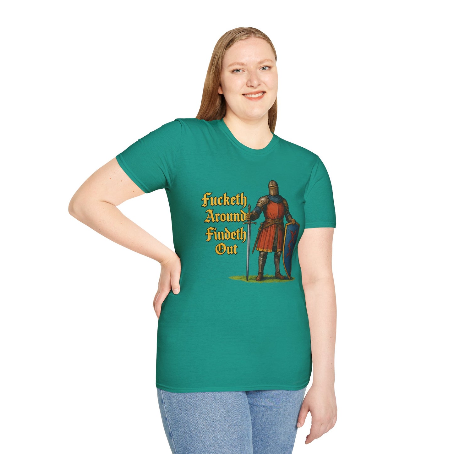 Fafo knight Unisex Softstyle T-Shirt