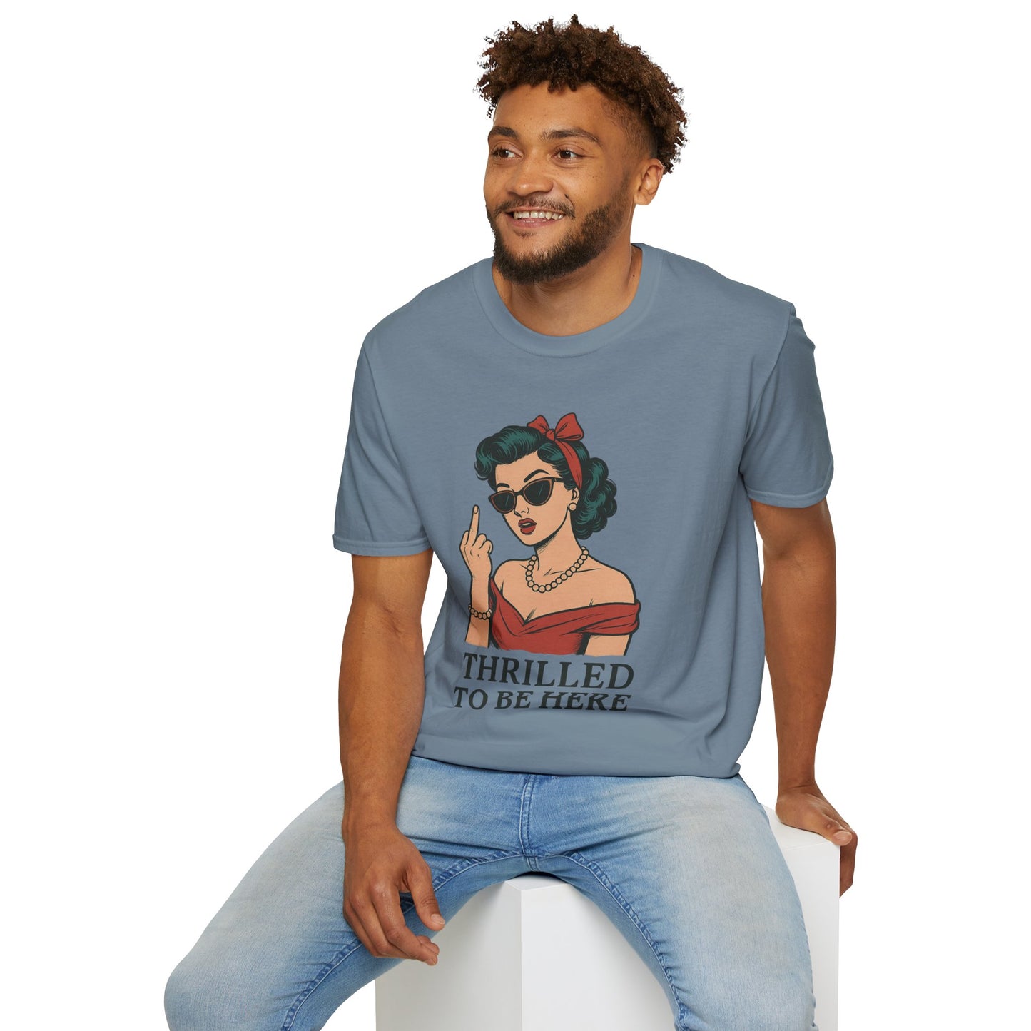 Vintage Pin Up Girl Graphic Tee, Stylish Casual Wear, Gifts for Her, Funny T-Shirt, Summer Fashion
