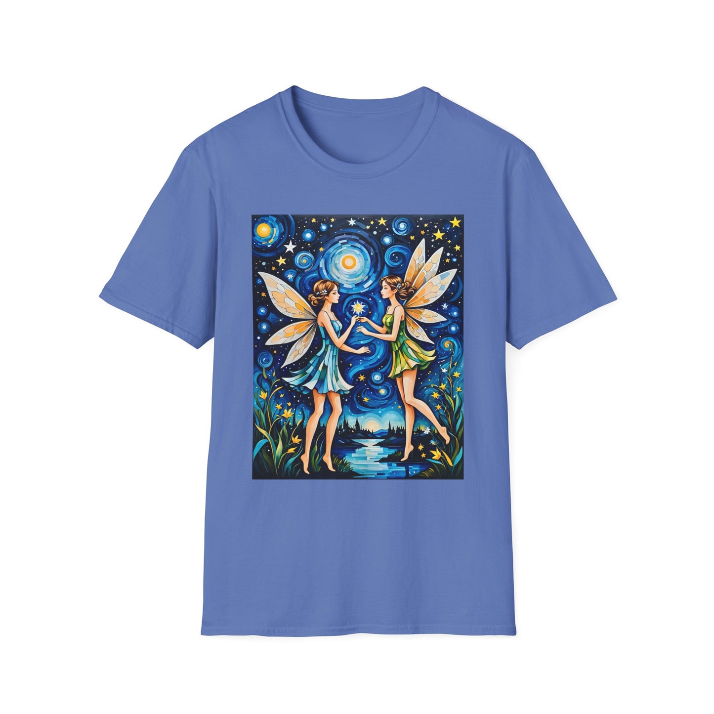 Enchanted Fairy T-Shirt, Magical Tees, Fantasy Apparel, Gift for Dreamers, Boho Style, Celestial Fashion, Nature Lover Shirt