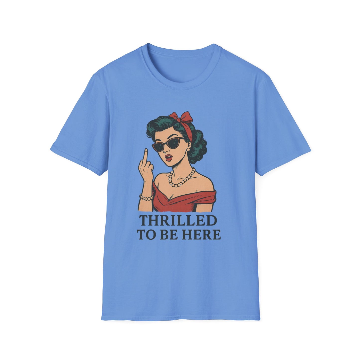 Vintage Pin Up Girl Graphic Tee, Stylish Casual Wear, Gifts for Her, Funny T-Shirt, Summer Fashion