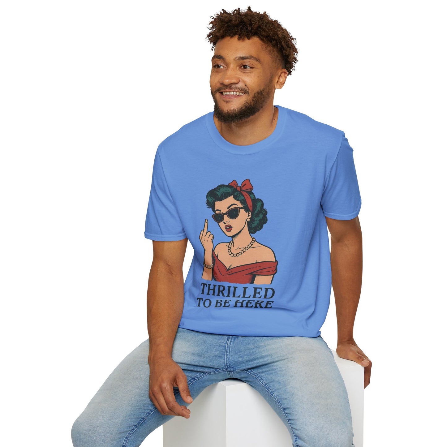 Vintage Pin Up Girl Graphic Tee, Stylish Casual Wear, Gifts for Her, Funny T-Shirt, Summer Fashion