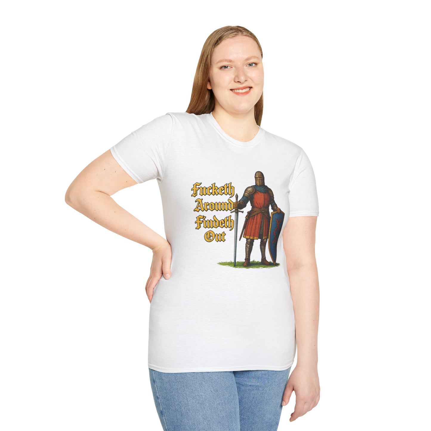 Fafo knight Unisex Softstyle T-Shirt