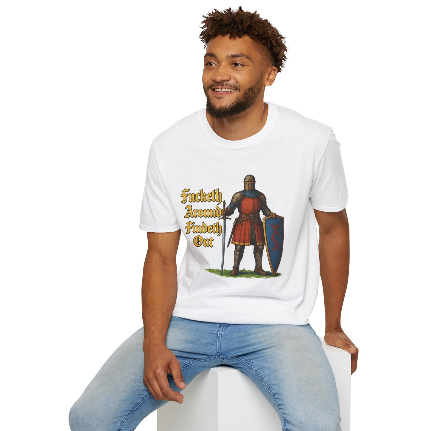 Fafo knight Unisex Softstyle T-Shirt