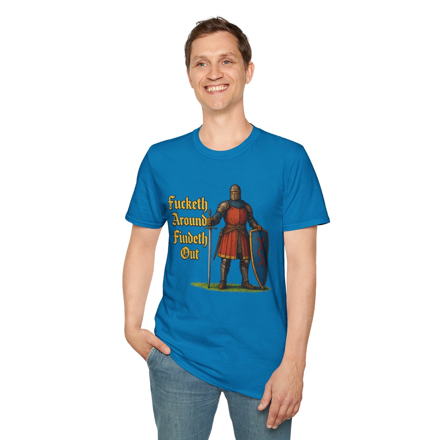 Fafo knight Unisex Softstyle T-Shirt