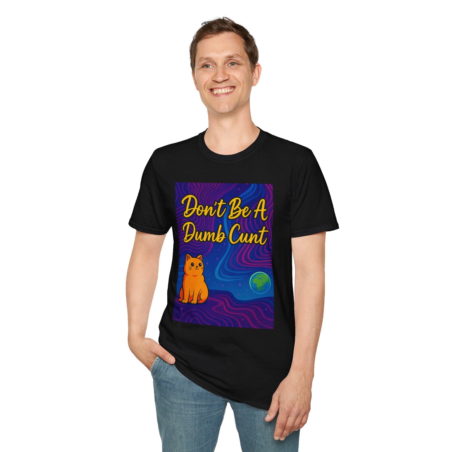 Funny Cat T-Shirt, Unisex Tee for Pet Lovers, Birthday Gift, Humor Shirt, Casual Wear, Unique Graphic Tee