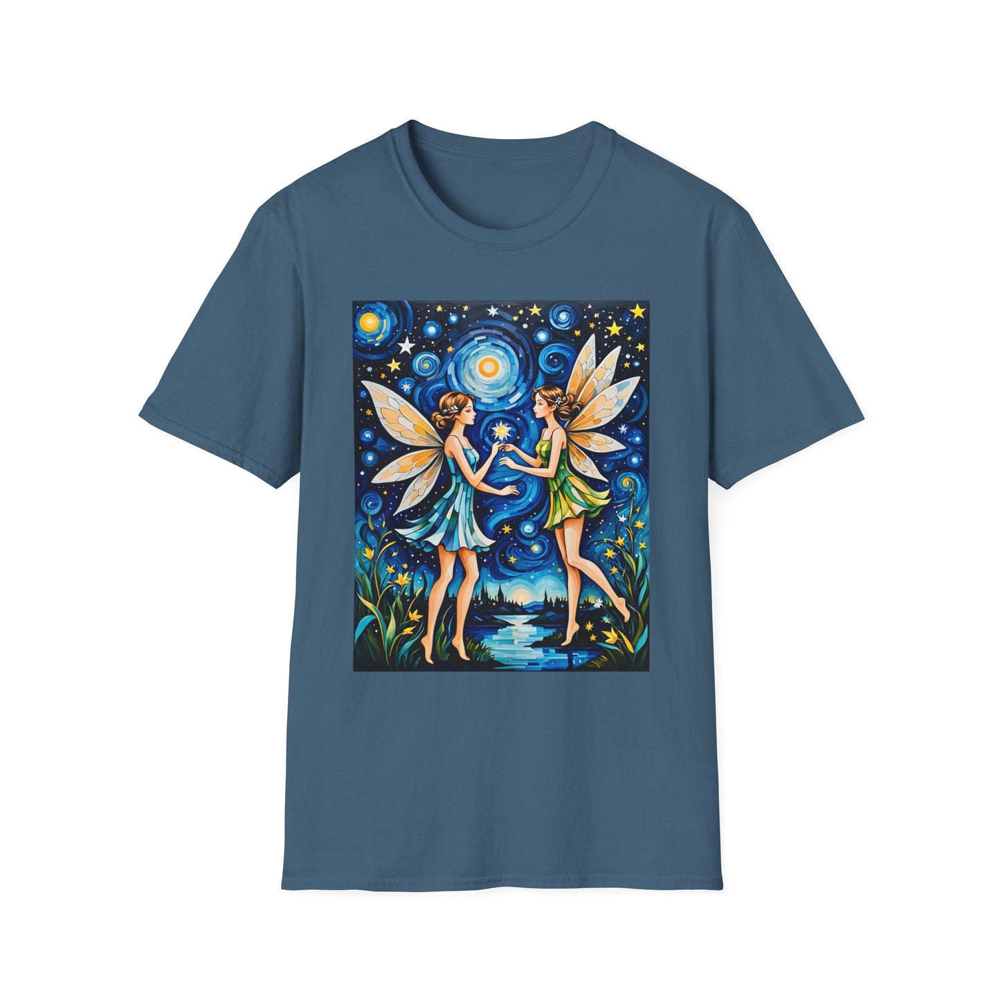 Enchanted Fairy T-Shirt, Magical Tees, Fantasy Apparel, Gift for Dreamers, Boho Style, Celestial Fashion, Nature Lover Shirt