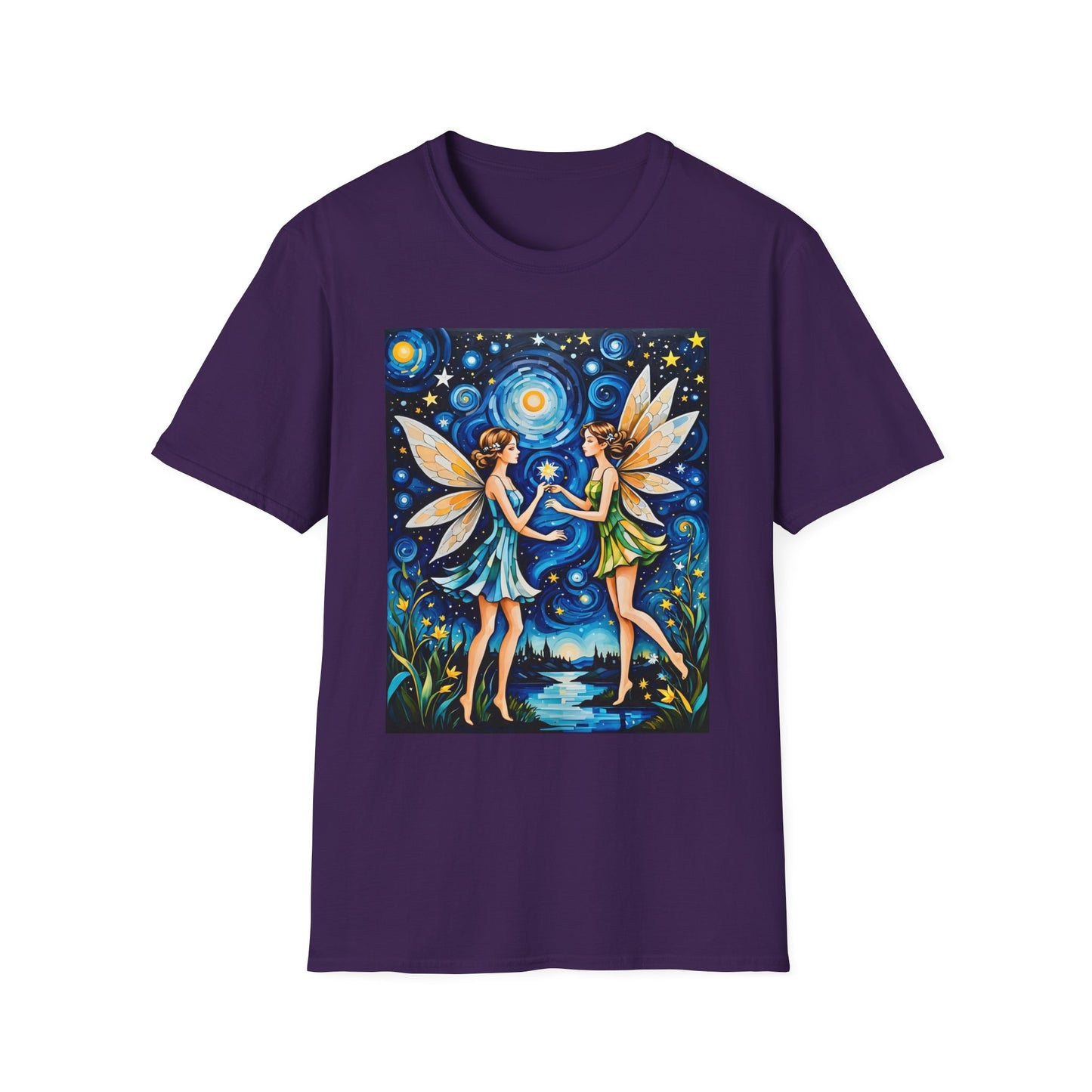 Enchanted Fairy T-Shirt, Magical Tees, Fantasy Apparel, Gift for Dreamers, Boho Style, Celestial Fashion, Nature Lover Shirt