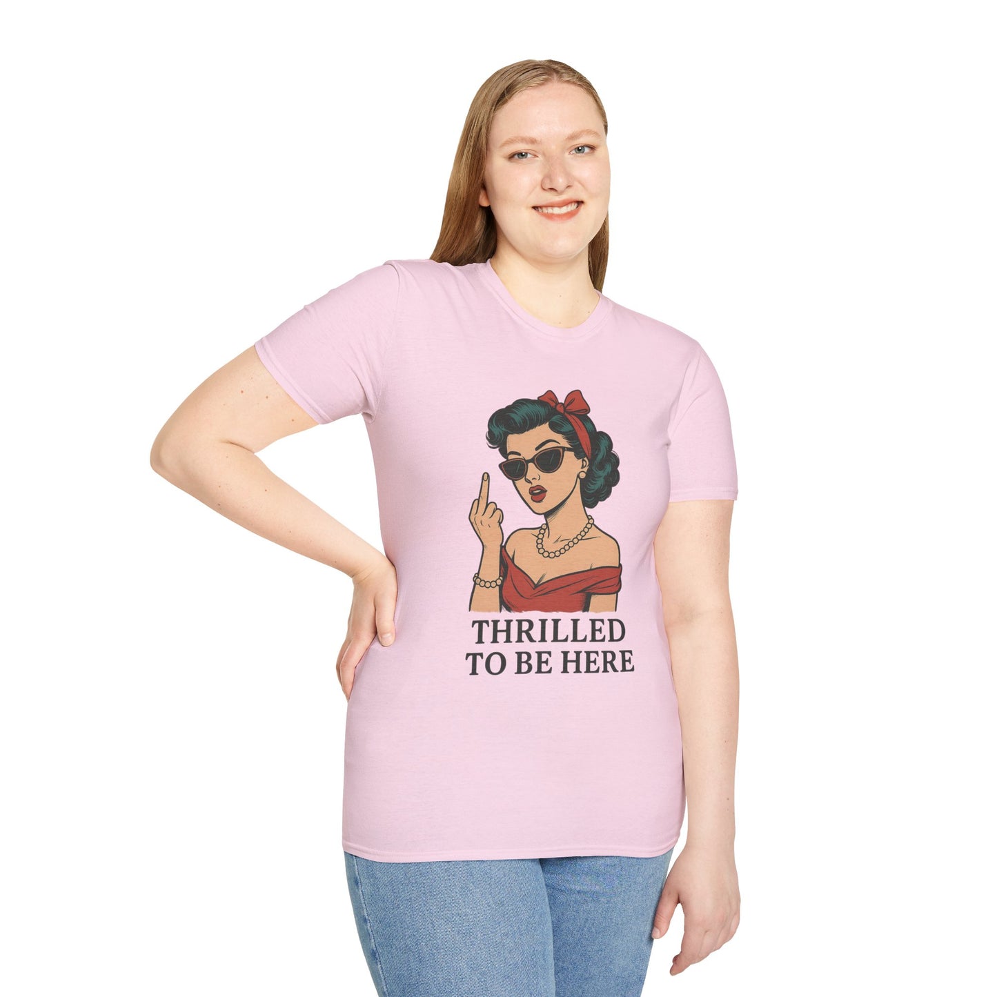 Vintage Pin Up Girl Graphic Tee, Stylish Casual Wear, Gifts for Her, Funny T-Shirt, Summer Fashion