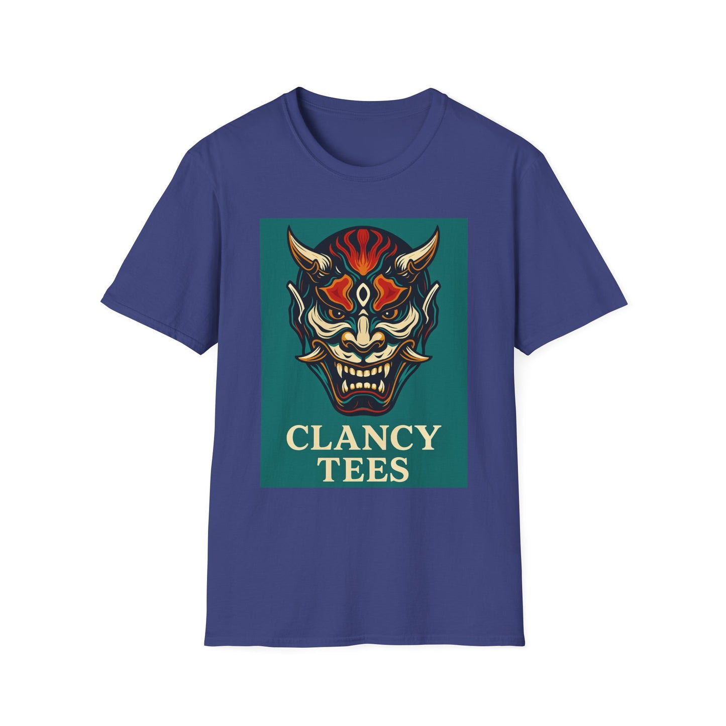 Graphic T-Shirt with Unique Demon Design, Unisex Tee, Casual Wear, Gift for Fans, Halloween Apparel, Streetwear