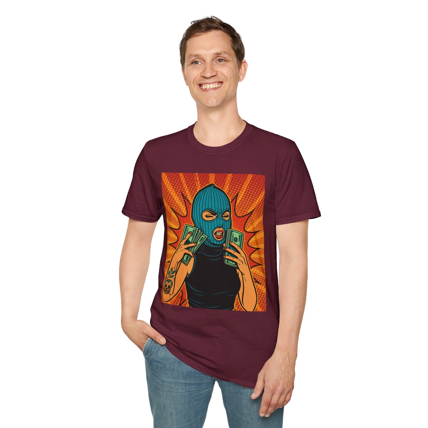 Trap Queen T Shirt Bad Girl Streetwear for Baddies Heist Fans Urban Fashion Rebels Hood Rich Aesthetic Graphic Tee for Bold Women Who Run the Game