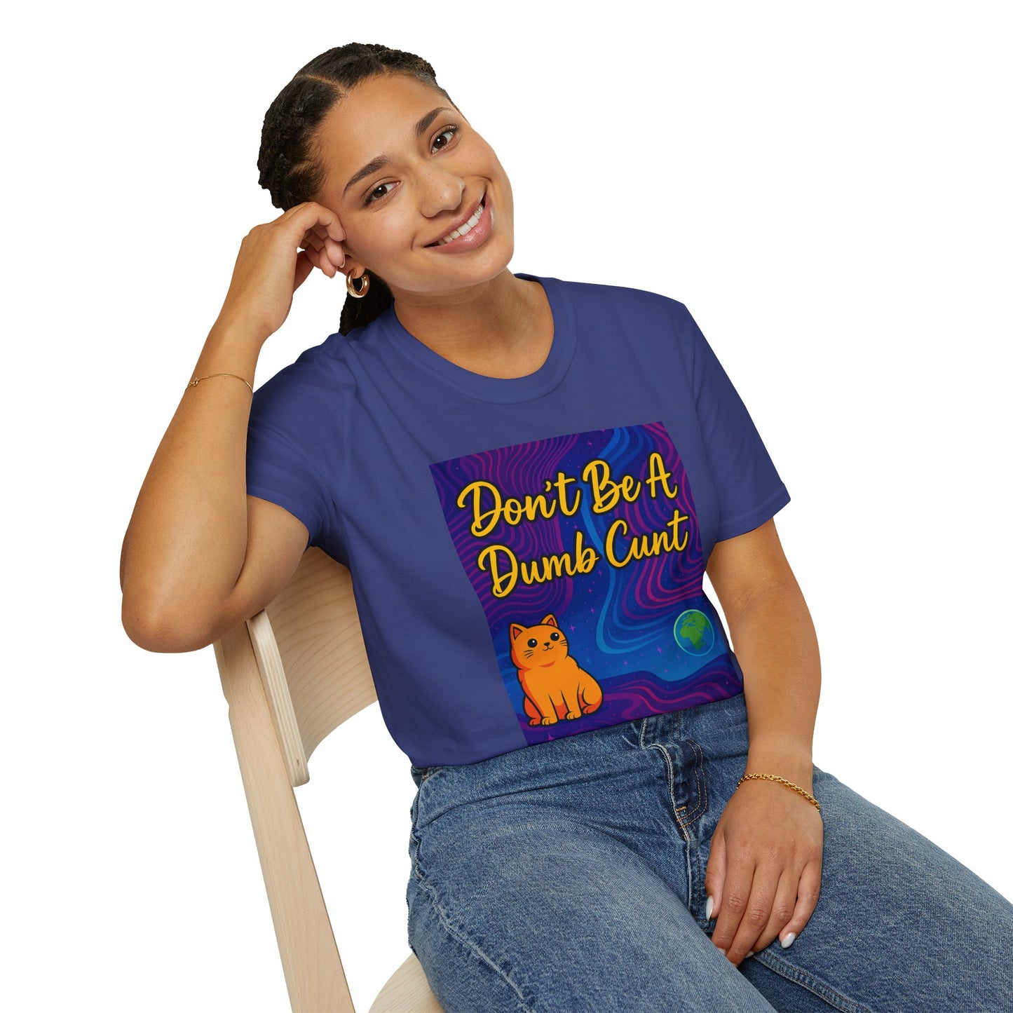 Funny Cat T-Shirt, Unisex Tee for Pet Lovers, Birthday Gift, Humor Shirt, Casual Wear, Unique Graphic Tee