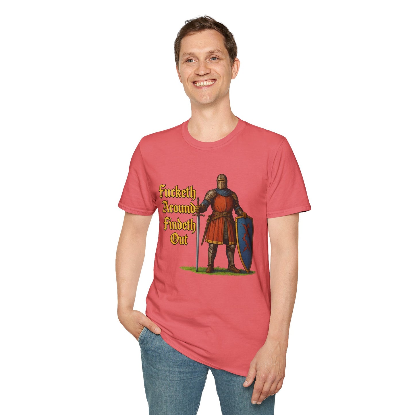 Fafo knight Unisex Softstyle T-Shirt