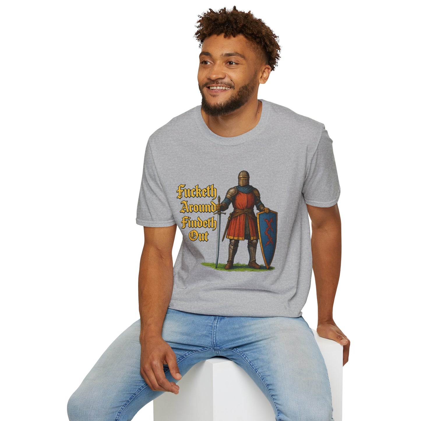 Fafo knight Unisex Softstyle T-Shirt