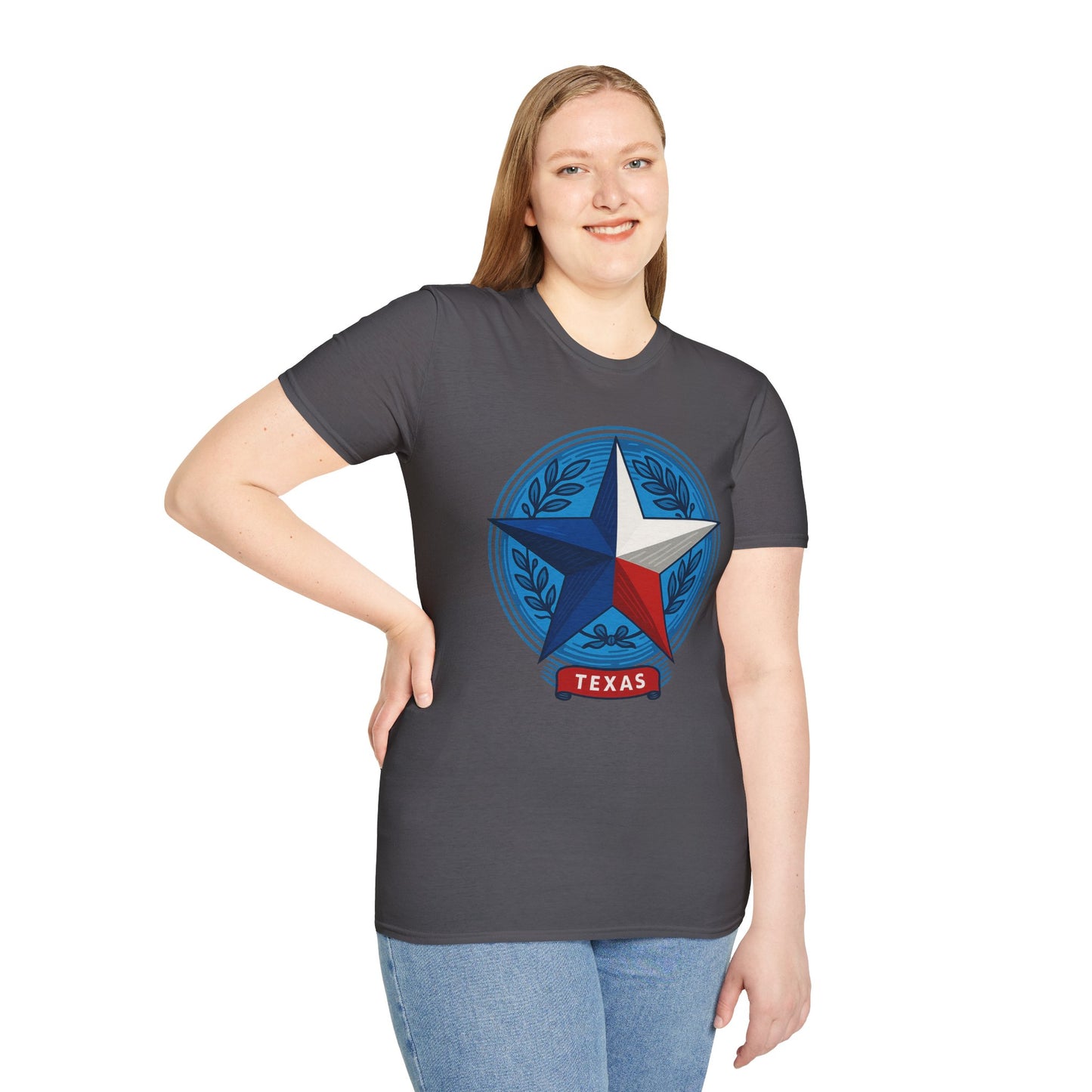 Texas Star State Seal Shirt – Vintage Texas Pride Graphic Tee – Lone Star Symbol Shirt – Gift for Texans and Southern Heritage Fans