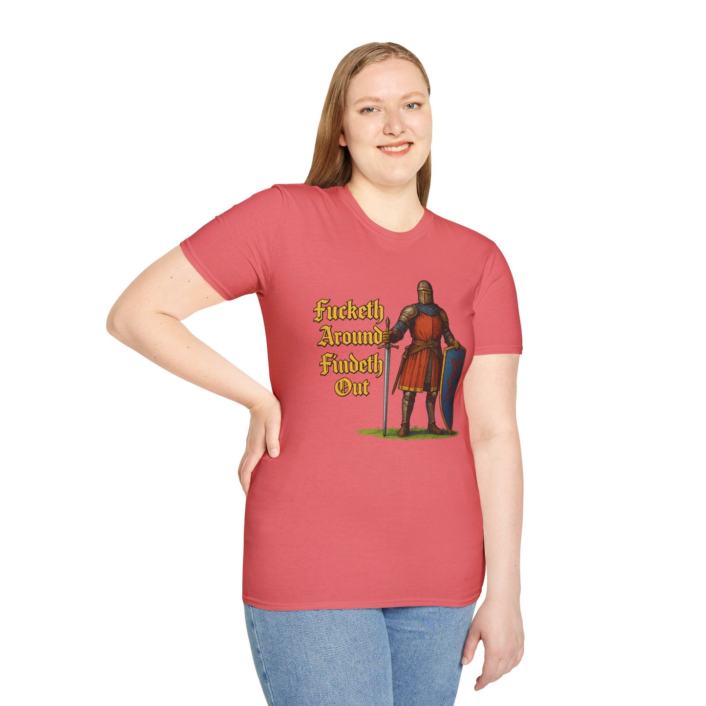 Fafo knight Unisex Softstyle T-Shirt