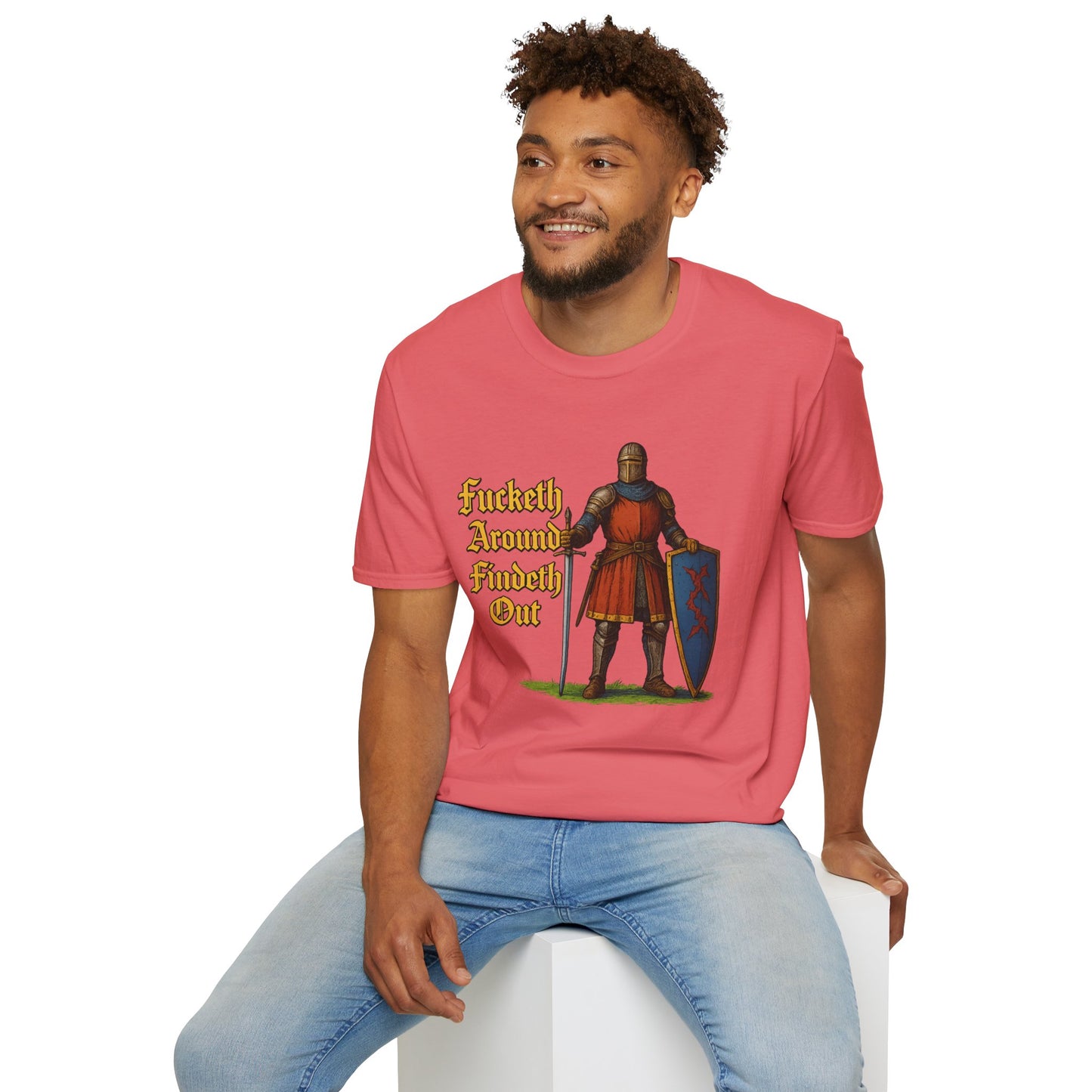 Fafo knight Unisex Softstyle T-Shirt