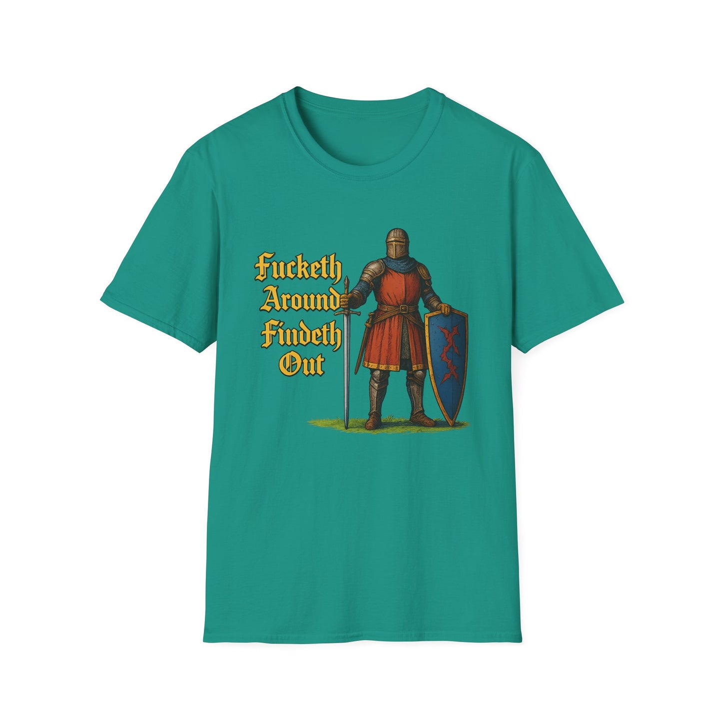 Fafo knight Unisex Softstyle T-Shirt
