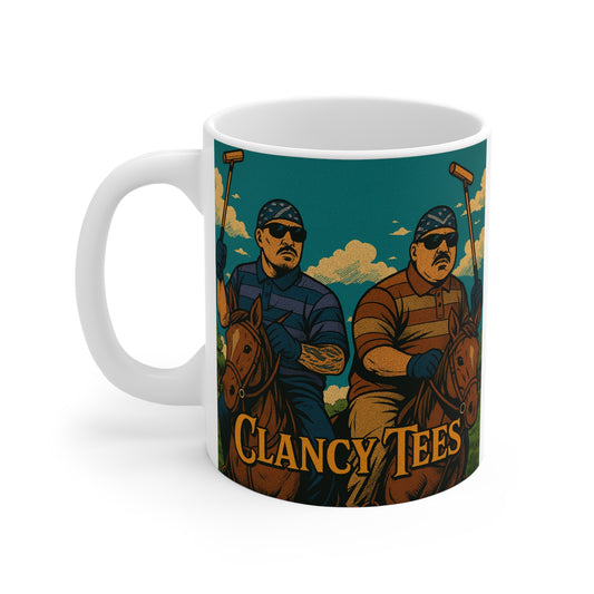 Funny Cholo Polo Coffee Mug 11oz Novelty Cup Mexican Humor Gift