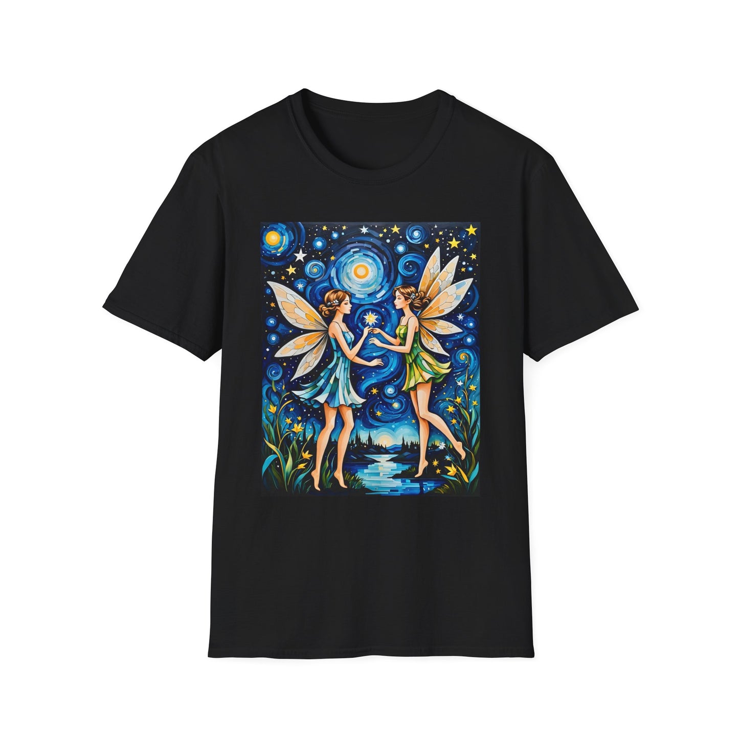 Enchanted Fairy T-Shirt, Magical Tees, Fantasy Apparel, Gift for Dreamers, Boho Style, Celestial Fashion, Nature Lover Shirt