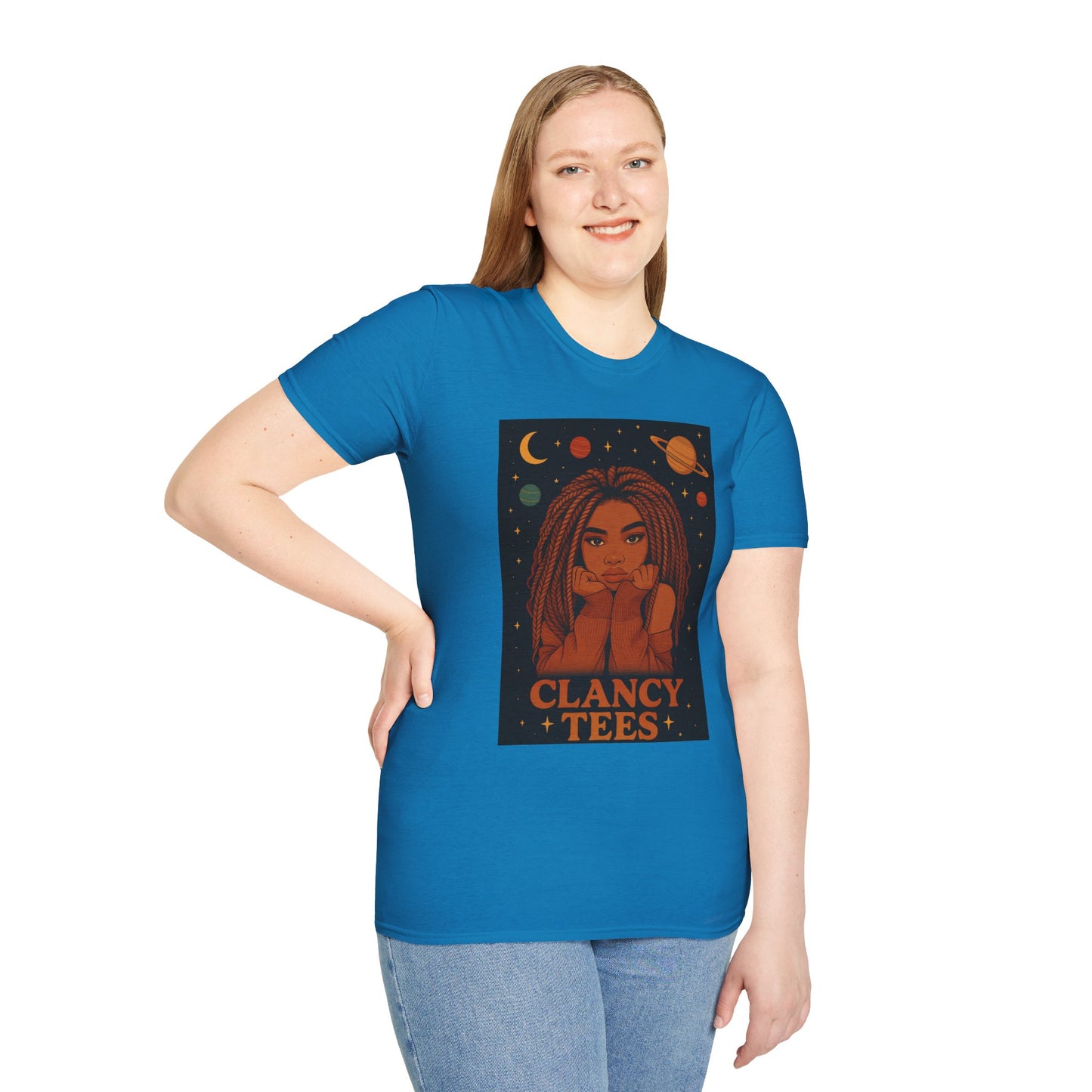 Cosmic Dreamer Unisex T-Shirt - Bohemian Style, Vintage Graphic Tee, Festival Wear, Comfortable Casual Top, Unique Gift Idea for Her