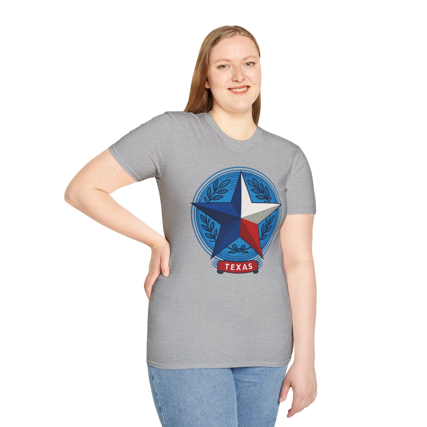 Texas Star State Seal Shirt – Vintage Texas Pride Graphic Tee – Lone Star Symbol Shirt – Gift for Texans and Southern Heritage Fans