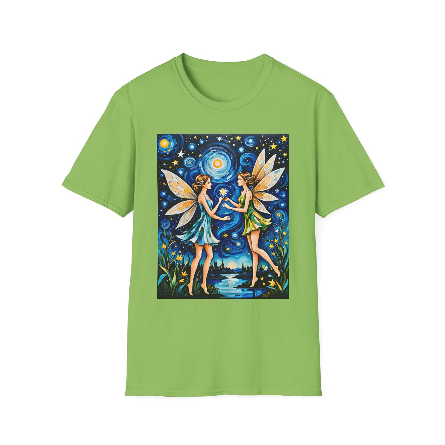 Enchanted Fairy T-Shirt, Magical Tees, Fantasy Apparel, Gift for Dreamers, Boho Style, Celestial Fashion, Nature Lover Shirt