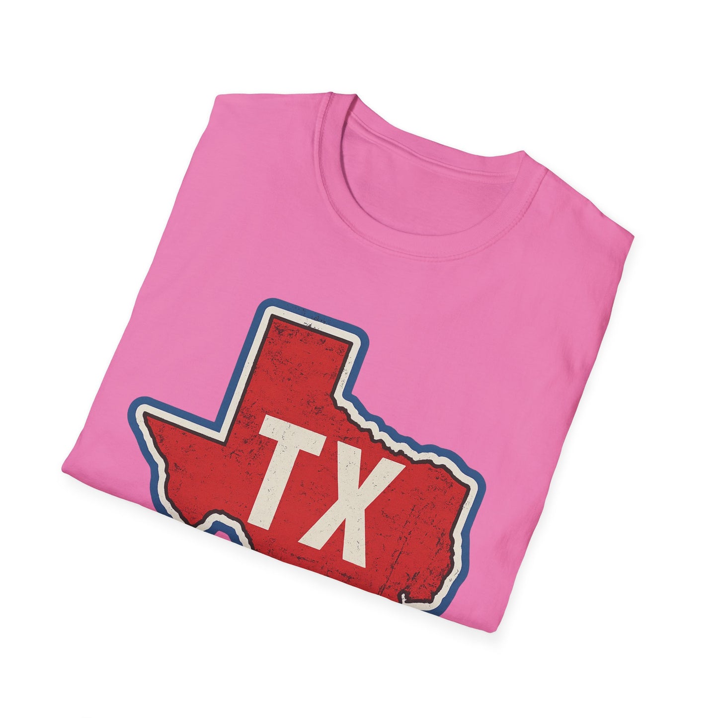 Texas State TX Map Shirt Bold Red Lone Star Tee Gift for Texans Southern Pride Fans of Texas Culture and Road Trip Junkies Who Love the Republic Vibe