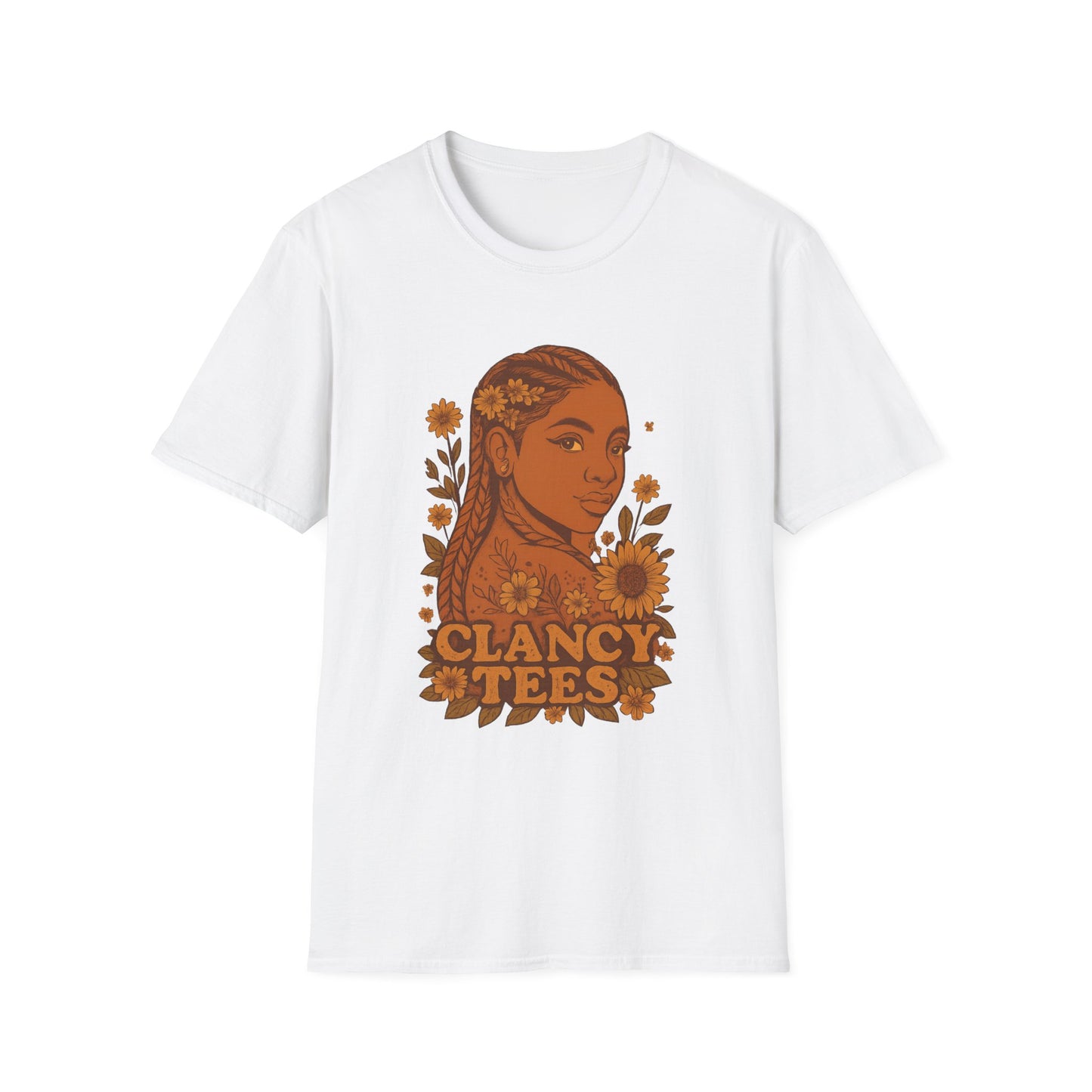 Bohemian Floral Graphic Tee | Unisex Softstyle T-Shirt, Casual Wear, Summer Fashion, Gift for Friends, Vintage Vibe