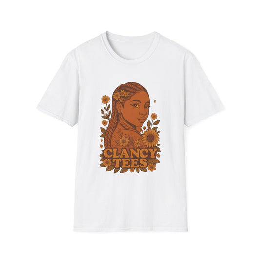 Bohemian Floral Graphic Tee | Unisex Softstyle T-Shirt, Casual Wear, Summer Fashion, Gift for Friends, Vintage Vibe