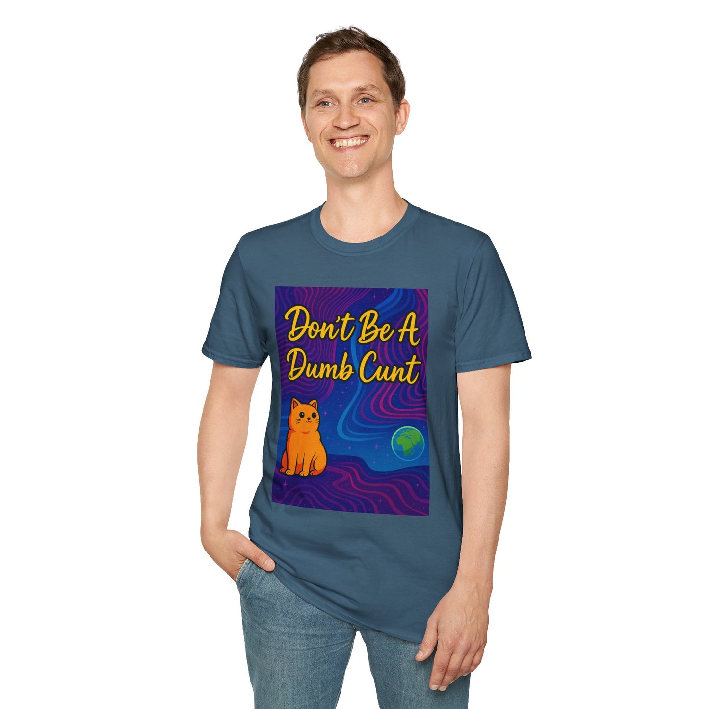 Funny Cat T-Shirt, Unisex Tee for Pet Lovers, Birthday Gift, Humor Shirt, Casual Wear, Unique Graphic Tee