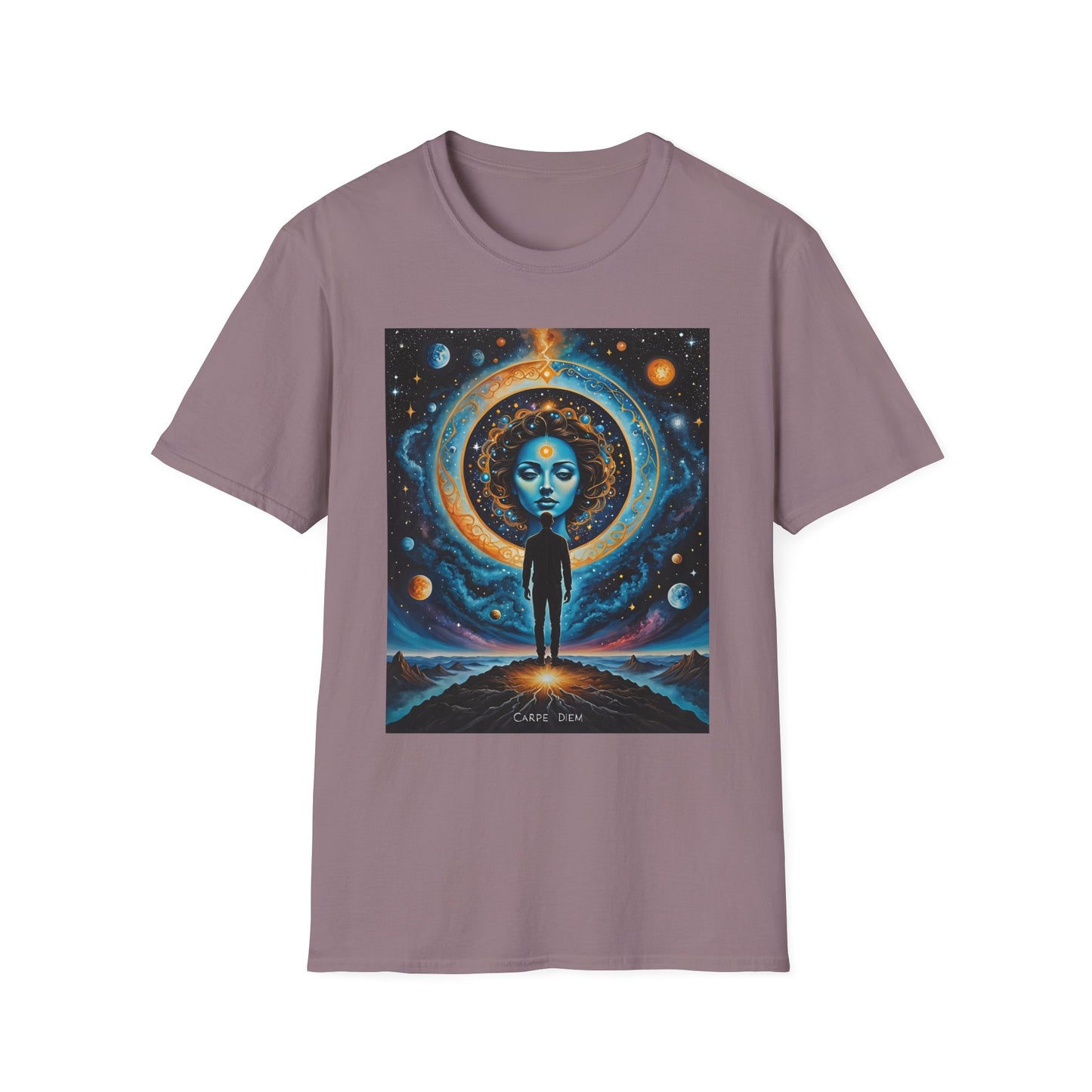 Cosmic Portal T-Shirt – Surreal Galaxy Art Tee – Gift for Spiritual Thinkers, Psychedelic Art Lovers, and Astral Projection Enthusiasts