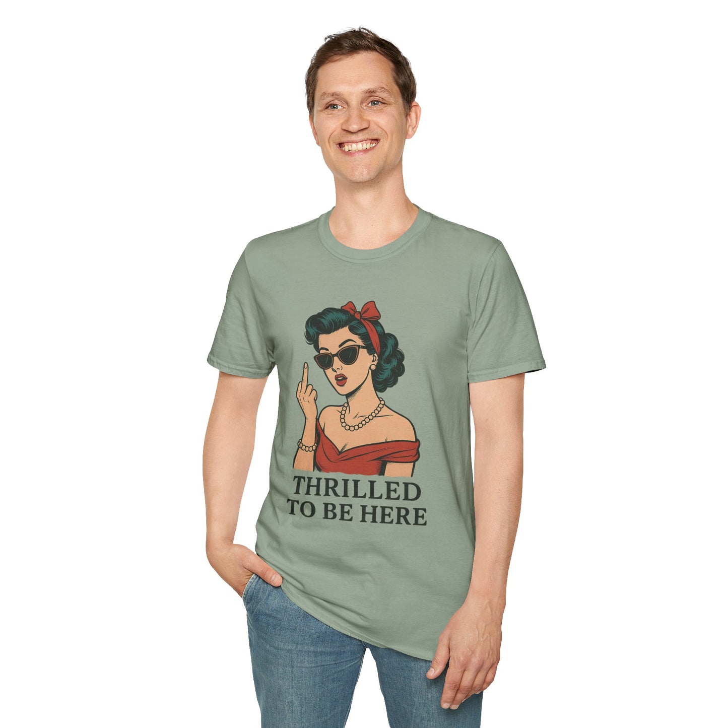 Vintage Pin Up Girl Graphic Tee, Stylish Casual Wear, Gifts for Her, Funny T-Shirt, Summer Fashion