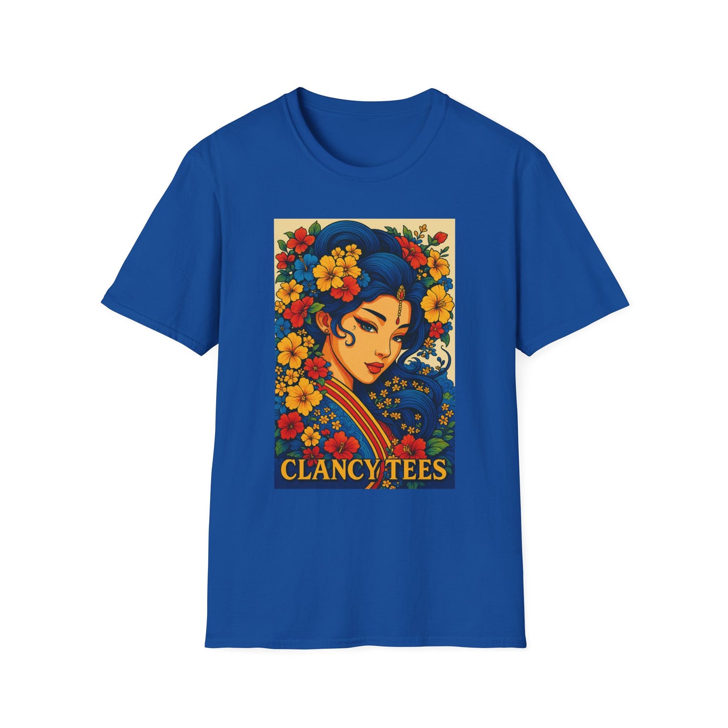 Bohemian Floral Graphic Tee, Unisex T-Shirt, Vintage Style Shirt, Gift for Her, Summer Fashion Essential
