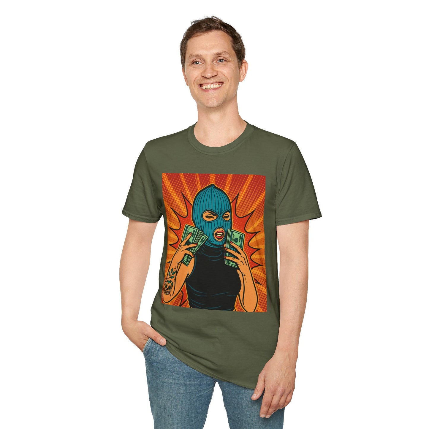 Trap Queen T Shirt Bad Girl Streetwear for Baddies Heist Fans Urban Fashion Rebels Hood Rich Aesthetic Graphic Tee for Bold Women Who Run the Game