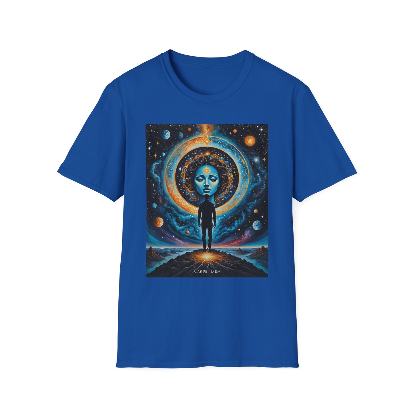 Cosmic Portal T-Shirt – Surreal Galaxy Art Tee – Gift for Spiritual Thinkers, Psychedelic Art Lovers, and Astral Projection Enthusiasts