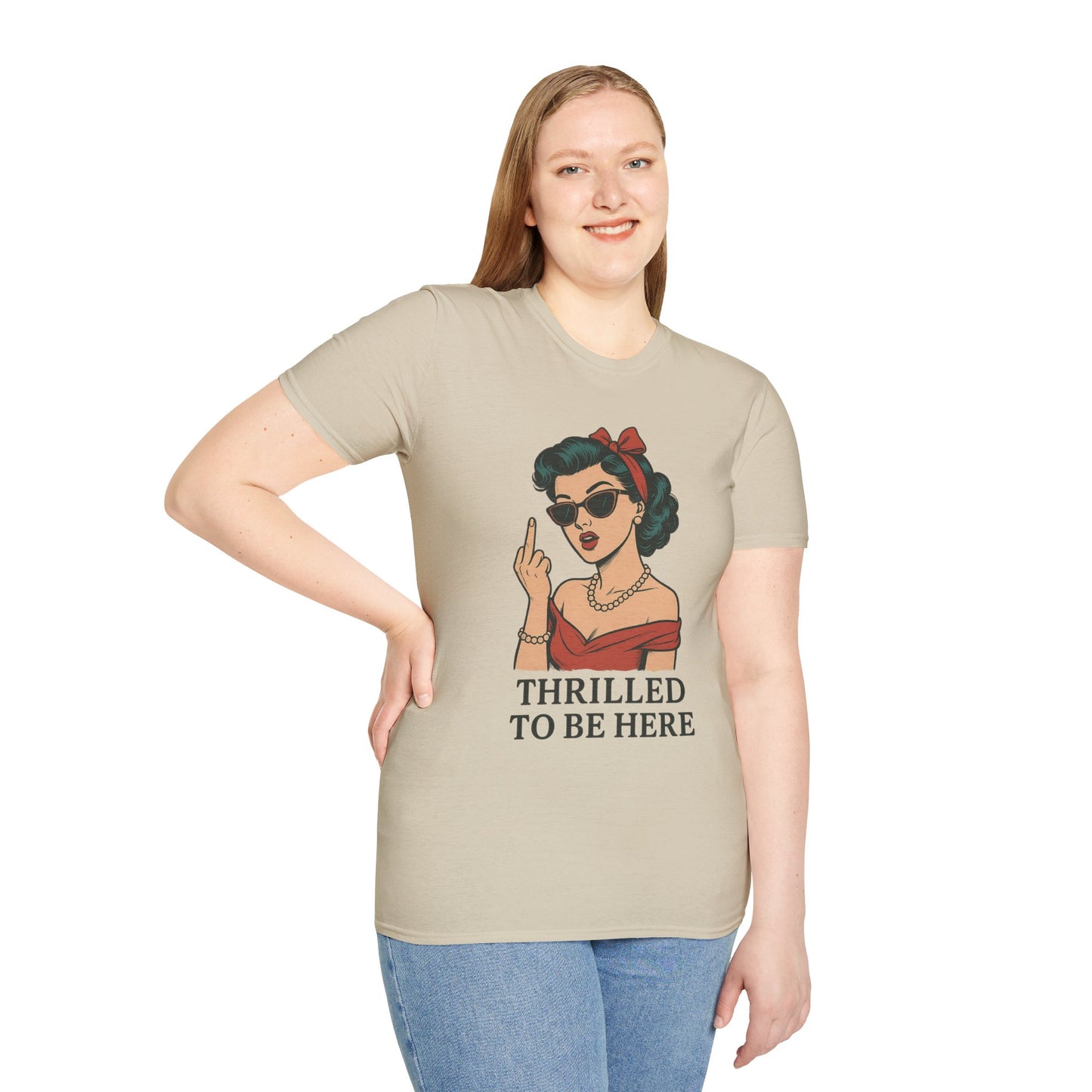 Vintage Pin Up Girl Graphic Tee, Stylish Casual Wear, Gifts for Her, Funny T-Shirt, Summer Fashion