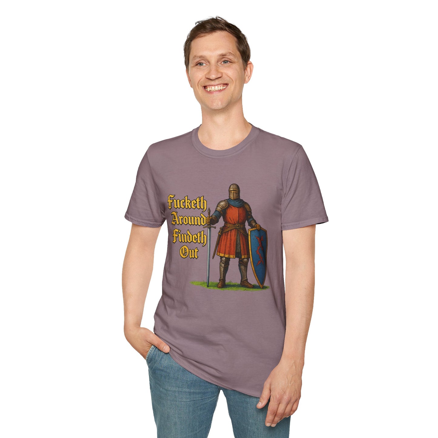 Fafo knight Unisex Softstyle T-Shirt