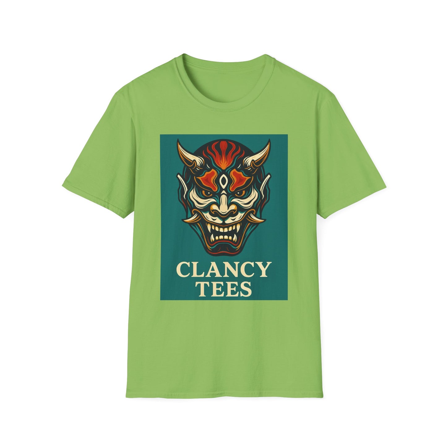 Graphic T-Shirt with Unique Demon Design, Unisex Tee, Casual Wear, Gift for Fans, Halloween Apparel, Streetwear